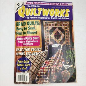 Traditional Quiltworks Pattern Magazine Quilter Feb Mar 1998 Issue No 54 Pattern
